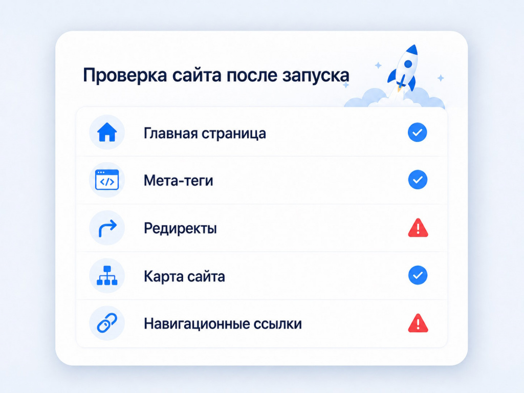 Проверка сайта на ошибки после запуска, редизайна или переноса | Что смотреть, если времени совсем нет